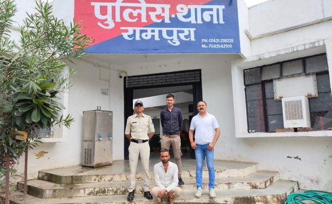 रामपुरा पुलिस को मिली बड़ी सफलता स्थाई वारन्टी को किया गिरफ्तार